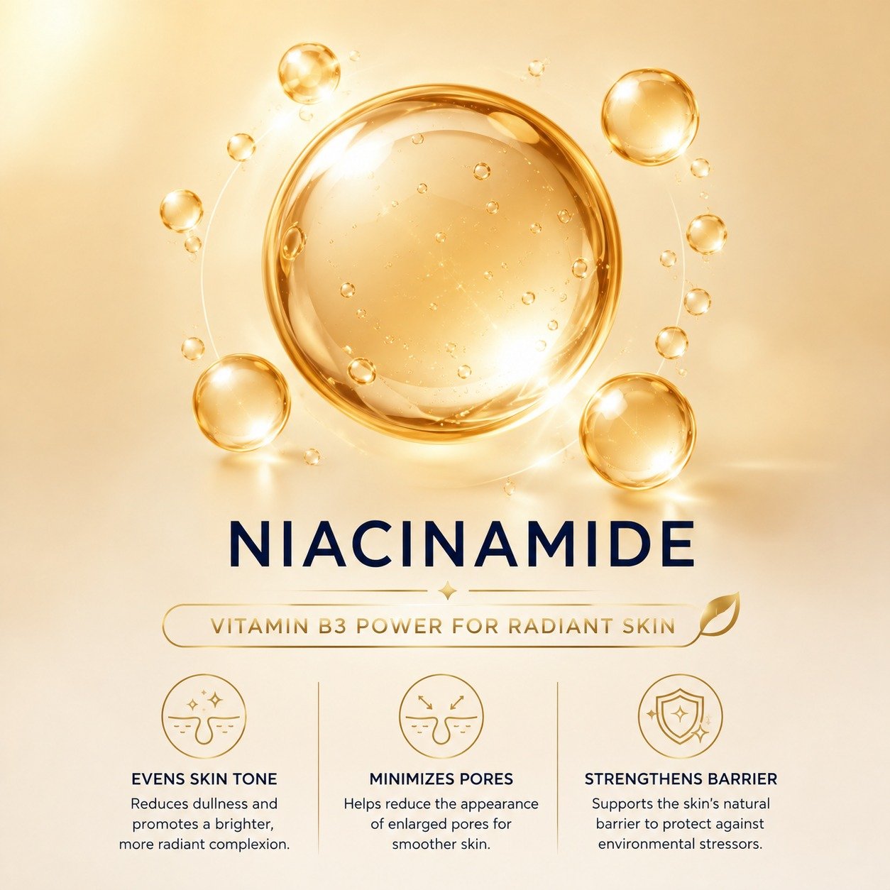 Niacinamide reference illustration