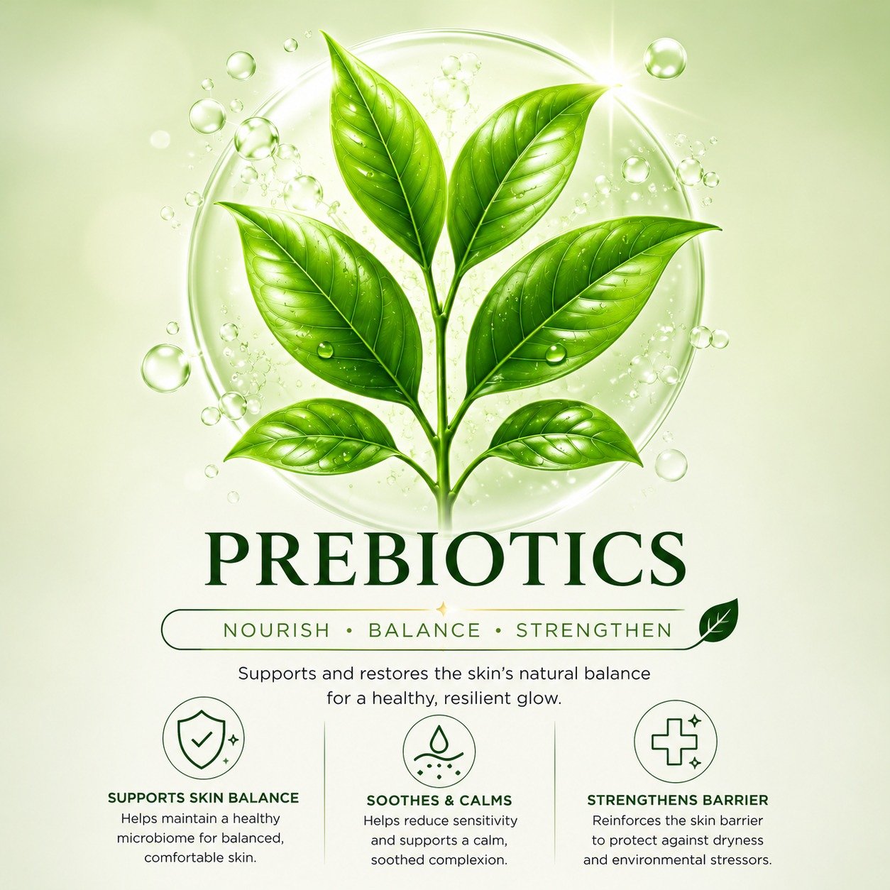 Prebiotics reference illustration